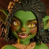 Kaela (Green Skin Makeup)