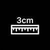 1.18 in/3 cm