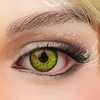 Green with bloodshot