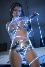 Silicone Sex Doll S33 Dark Tanned 161cm（ 5ft3 ）| Irontech Doll® product image 2