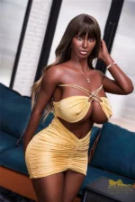 Silicone Sex Doll S19 Pearl Black 160cm（ 5ft3 ）| Irontech Doll® product image 5