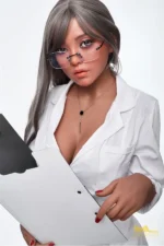 Silicone Head + TPE Body Sex Doll S40 Dark Tanned 164cm（ 5ft5 ）| Irontech Doll® product image 4