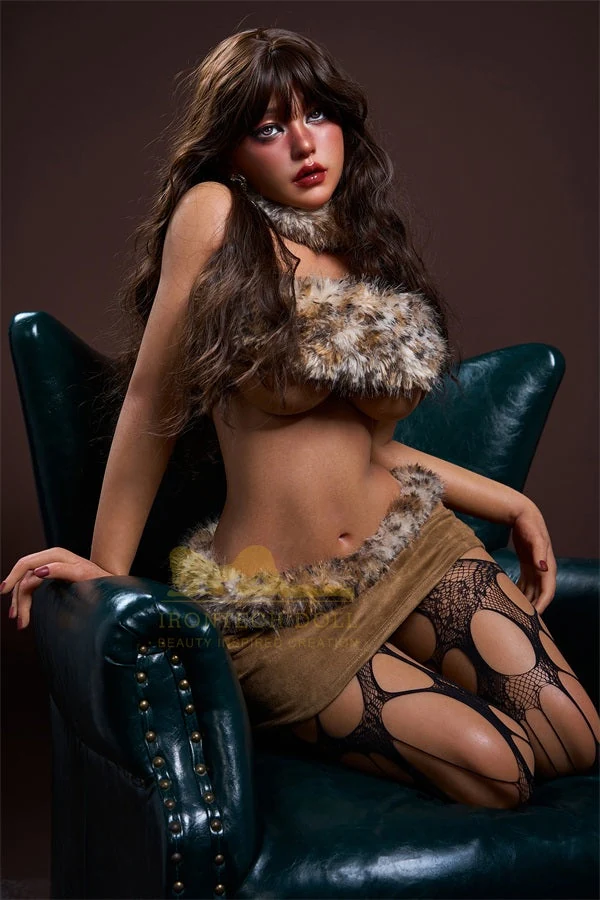 Silicone Sex Doll S40 Dark Tanned Leopard 164cm（ 5ft5 ）| Irontech Doll® product image 1