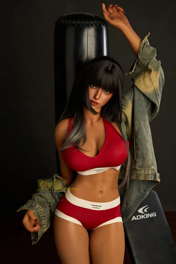 Silicone Sex Doll S14 Dark Tanned Miku 161cm（ 5ft3 ）| Irontech Doll® product image 1