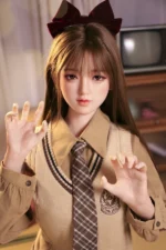 Silicone Head + TPE Body Sex Doll Ren 160cm（ 5ft3 ）| JX Doll® product image 1