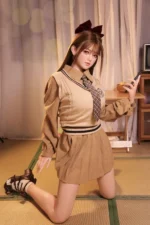 Silicone Head + TPE Body Sex Doll Ren 160cm（ 5ft3 ）| JX Doll® product image 5