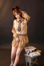 Silicone Head + TPE Body Sex Doll Ren 160cm（ 5ft3 ）| JX Doll® product image 17