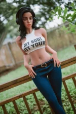 152cm/5ft C-cup Black Hair Silicone Head Sex Doll - #M22SY | SY Doll® product image 3