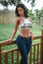 152cm/5ft C-cup Black Hair Silicone Head Sex Doll - #M22SY | SY Doll® product image 5