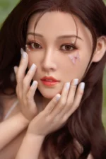 164cm/5ft5 F-cup Asian Cute Silicone Sex Doll - #225 | SY Doll® product image 3