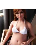 158cm/5ft2 B-cup Brunette Pregnant TPE Sex Doll - 69#5 | SY Doll® product image 7