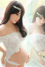 158cm/5ft2 F-cup Black Hair Pregnant TPE Sex Doll - #38 | SY Doll® product image 4