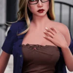 158cm/5ft2 G-cup Big Breast Silicone Head Sex Doll - M4 | SY Doll® product image 1