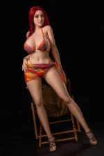 169cm/5ft7 G-Cup Big Breast Silicone Head Sex Doll - #S3 | SY Doll® product image 3