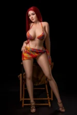 169cm/5ft7 G-Cup Big Breast Silicone Head Sex Doll - #S3 | SY Doll® product image 6