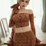 152cm/5ft C-cup Blonde Silicone Head Sex Doll - #319 | SY Doll® product image 1