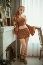152cm/5ft C-cup Blonde Silicone Head Sex Doll - #319 | SY Doll® product image 2