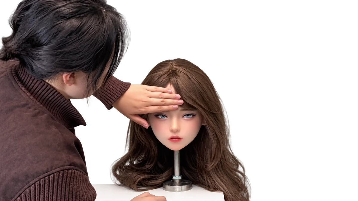 Use your fingers to check the front edge
